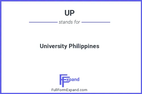 Full form of UP