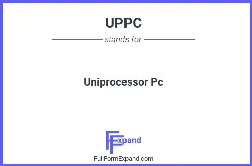 Full form of UPPC