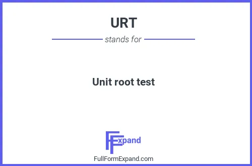Full form of URT