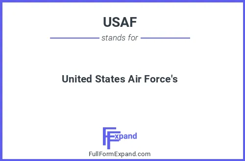 Full form of USAF