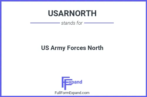 Full form of USARNORTH