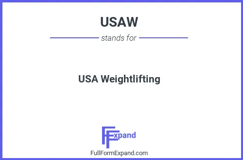 Full form of USAW