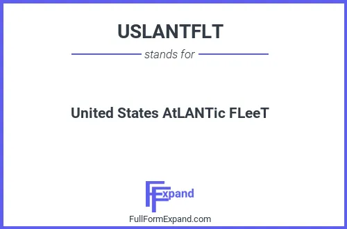 Full form of USLANTFLT