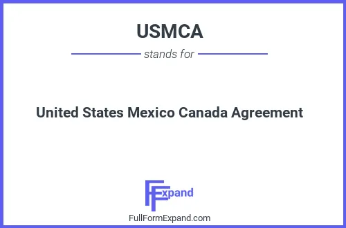 Full form of USMCA