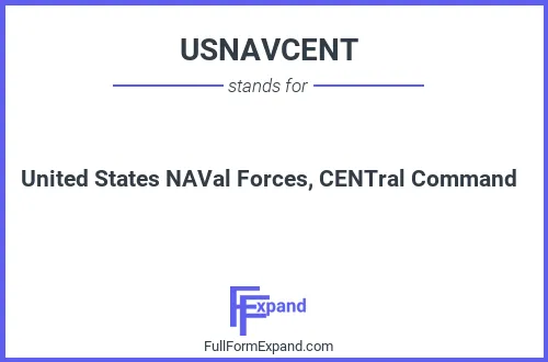 Full form of USNAVCENT