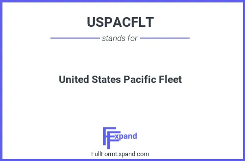 Full form of USPACFLT