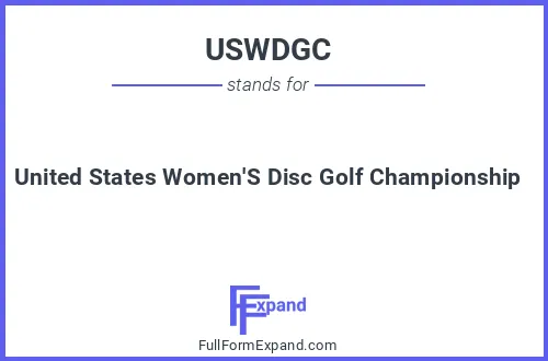 Full form of USWDGC