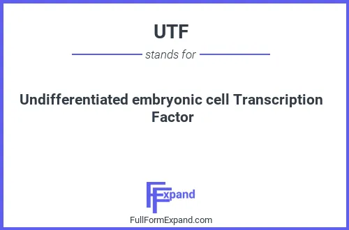 Full form of UTF