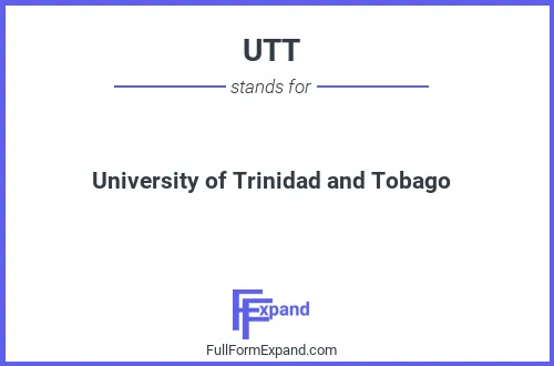 Full form of UTT