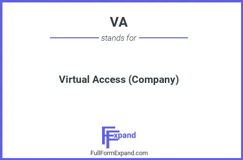 Full form of VA