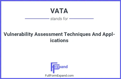 Full form of VATA