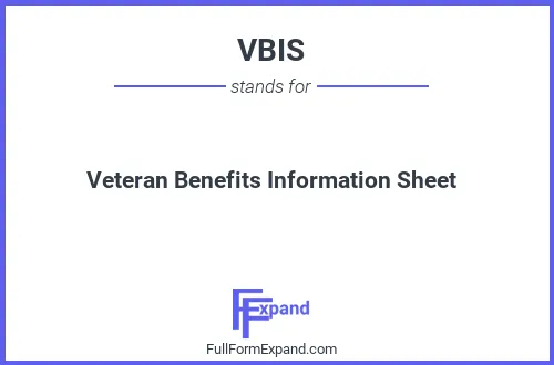 Full form of VBIS