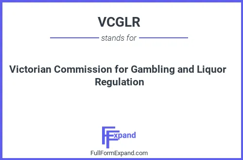 Full form of VCGLR