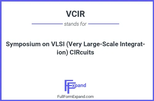Full form of VCIR