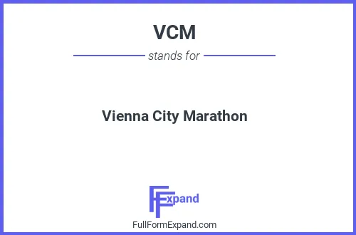 Full form of VCM