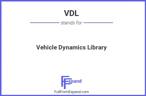 Full form of VDL