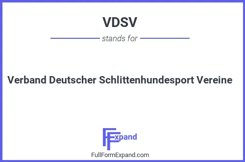 Full form of VDSV