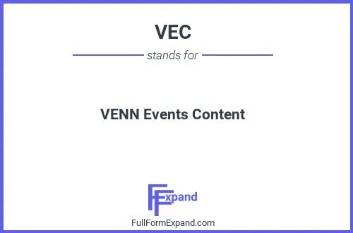 Full form of VEC