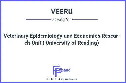 Full form of VEERU