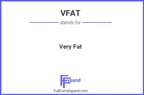 Full form of VFAT