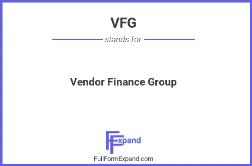 Full form of VFG