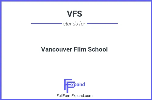 Full form of VFS