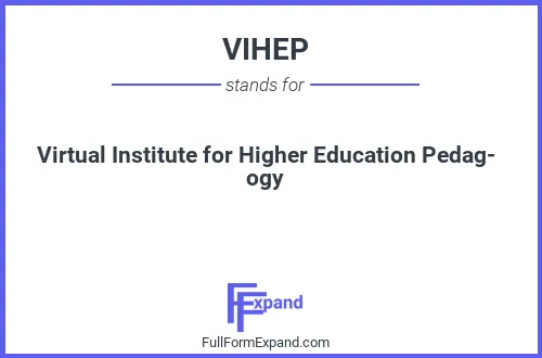 Full form of VIHEP