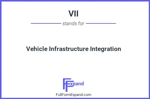 Full form of VII