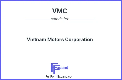 Full form of VMC