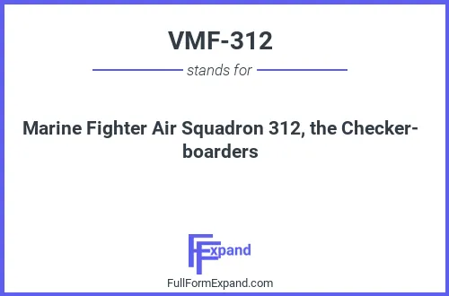 Full form of VMF-312