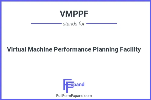 Full form of VMPPF