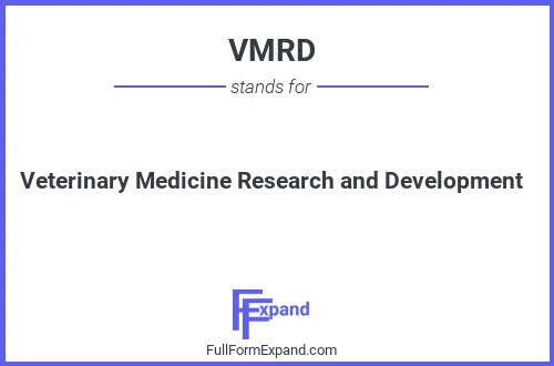 Full form of VMRD