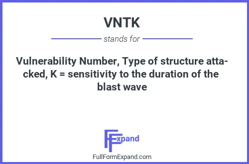Full form of VNTK