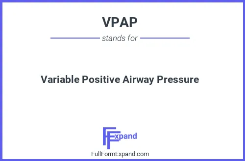 Full form of VPAP