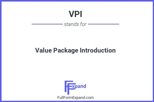 Full form of VPI