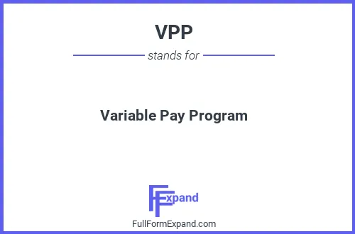 Full form of VPP