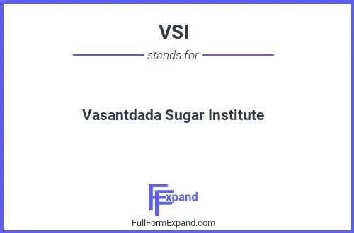 Full form of VSI