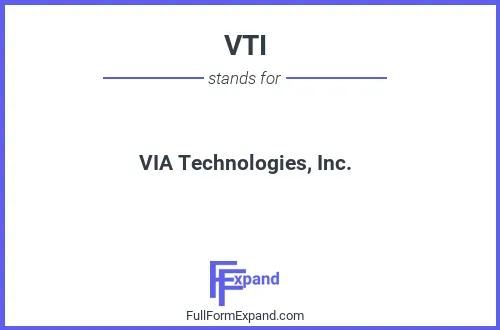 Full form of VTI