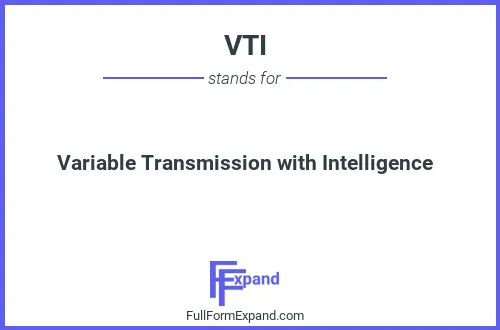 Full form of VTI