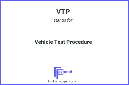 Full form of VTP