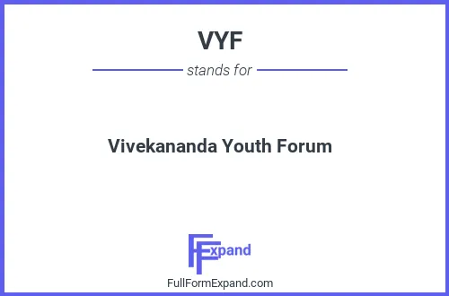 Full form of VYF