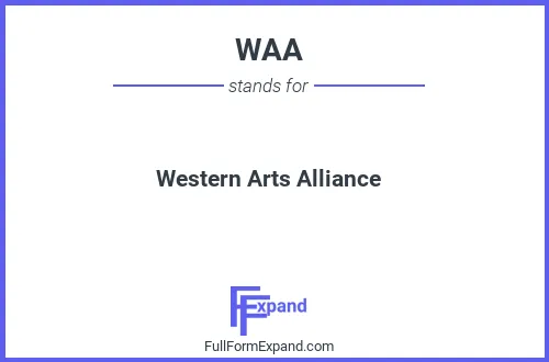 Full form of WAA