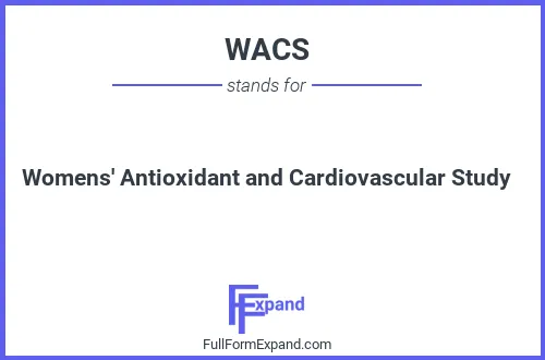 Full form of WACS