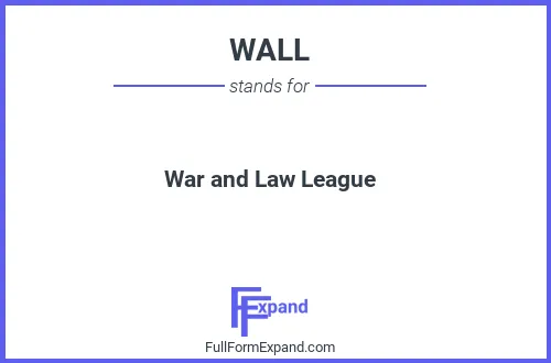 Full form of WALL