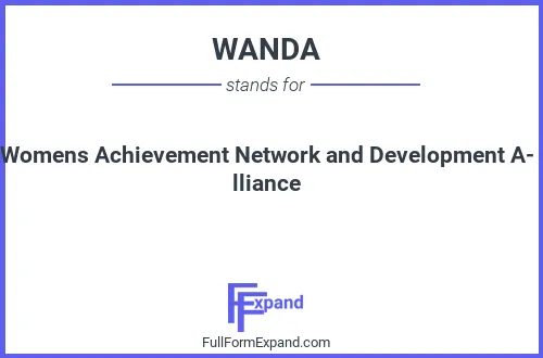 Full form of WANDA