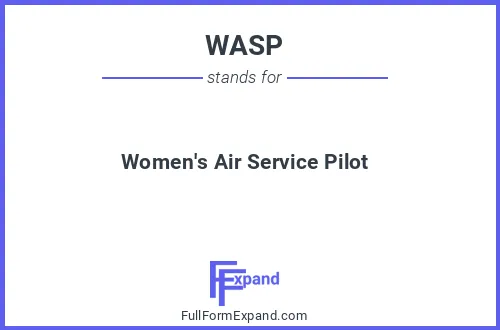 Full form of WASP