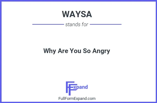 Full form of WAYSA