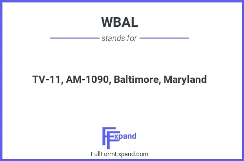 Full form of WBAL