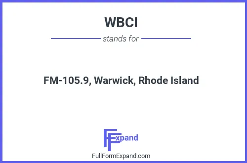 Full form of WBCI