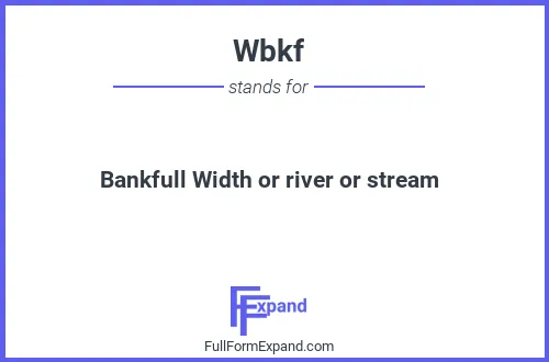 Full form of Wbkf